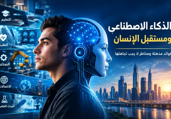 الذكاء الاصطناعي ومستقبل الإنسان: فوائد مذهلة ومخاطر لا يجب تجاهلها.