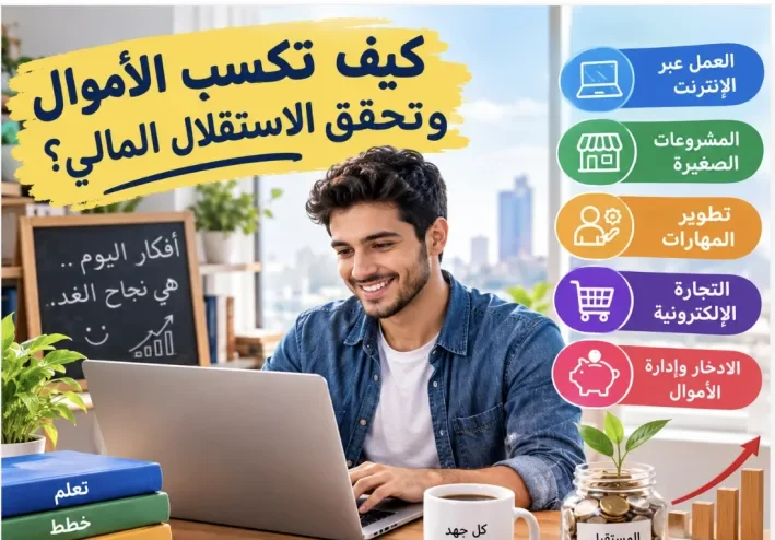 كيف تكسب المال بطرق سهلة ومشروعة؟