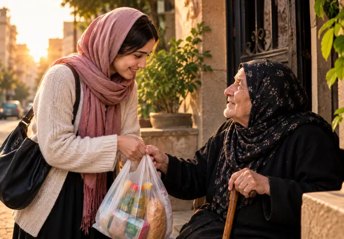 الخير الي بتعمله النهارده ممكن يجعلك  في وقت مش متوقع