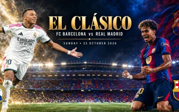 موعد مباراة ريال مدريد وبرشلونة يوم الأحد 25 أكتوبر وأهم الأخبار والتفاصيل
