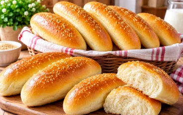 طريقة عمل العيش الفينو زي المخابز في البيت 😍 سر الطراوة والهشاشة بمكونات بسيطة!
