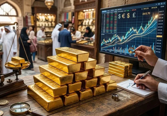 سعر الذهب اليوم وتحركات الأسواق