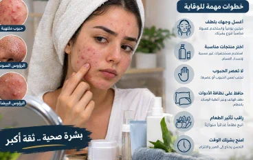 أسباب ظهور حبوب الوجه وكيفية الوقاية منها بطرق صحيحة