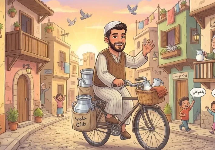 عم على بتاع اللبن