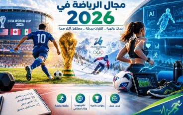 مجال الرياضة في 2026.. أحدث التطورات والأحداث الرياضية ومستقبل الرياضة