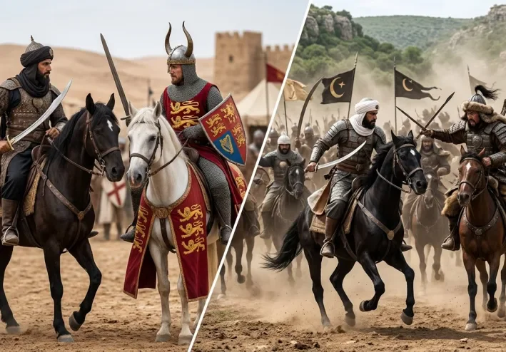 أعظم الملاحم التاريخية: شهامة صلاح الدين وفرسان عين جالوت التي غيرت مجرى التاريخ