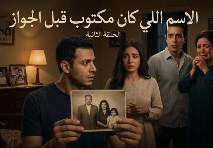 📢 الحلقة الثانية من سلسلة أسرار بيت العيلة… واللي جاي أخطر بكتير! 🥀🔥