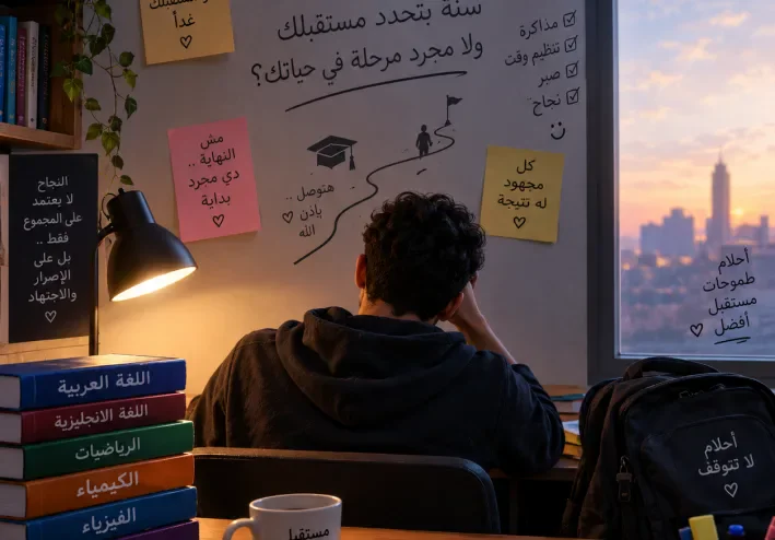 الثانوية العامة.. سنة بتحدد مستقبلك ولا مجرد مرحلة في حياتك؟