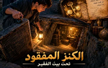 الكنز الحقيقي لم يكن الذهب.. بل سرّ غيّر حياة يوسف إلى الأبد!» ✨