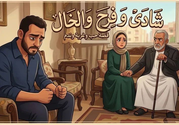 شادى وفرح والخال