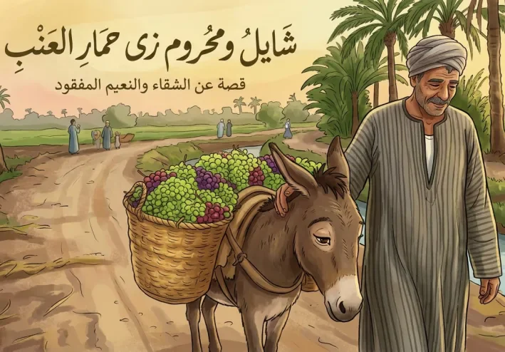 شايل ومحروم زى حمار العنب