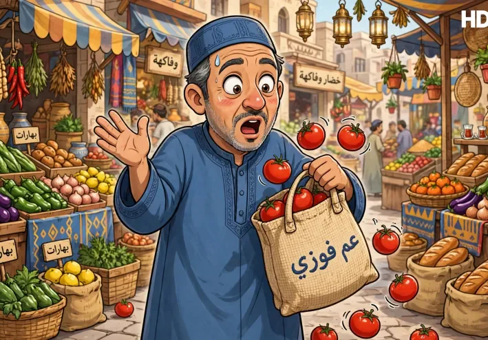 عم فوزي والسوق اللي بلع الشنطة - قصة كوميديا هتموتك ضحك