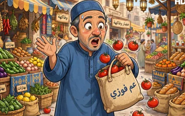 عم فوزي والسوق اللي بلع الشنطة - قصة كوميديا هتموتك ضحك