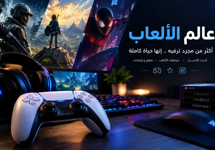 🎮 عالم الألعاب: مغامرة من المتعة والإثارة