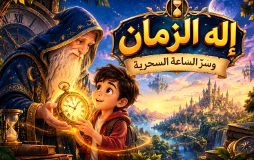 ⏳ قصة إله الزمان وسرّ الساعة السحرية