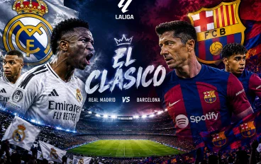 كلاسيكو الأرض.. ريال مدريد وبرشلونة في صراع العمالقة 🔥⚽ من يحكم عرش الكرة الإسبانية؟