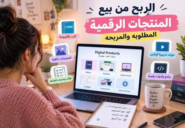 الربح من بيع المنتجات الرقمية بالذكاء الاصطناعي بدون رأس مال؟