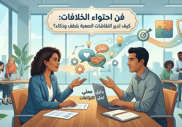 كيف تدير الخلافات والنقاشات الصعبه بلطف وذكاء