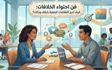 كيف تدير الخلافات والنقاشات الصعبه بلطف وذكاء