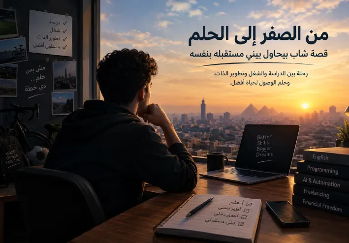 من الصفر إلى أول فرصة عمل: رحلتي في تعلم الإنجليزية والترجمة بإمكانيات بسيطة