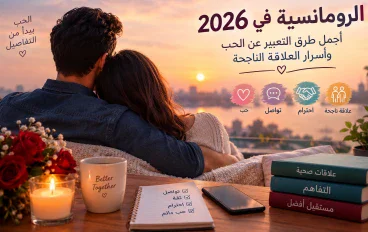 الرومانسية في 2026: أجمل طرق التعبير عن الحب وأسرار العلاقة الناجحة