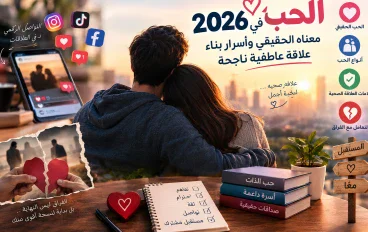 الحب في 2026: معناه الحقيقي وعلامات الحب الصادق وكيفية بناء علاقة ناجحة