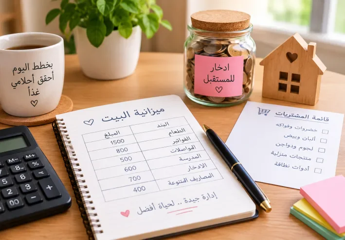 كيف تنظمين ميزانية البيت وتوفرين المال بخطوات بسيطة؟