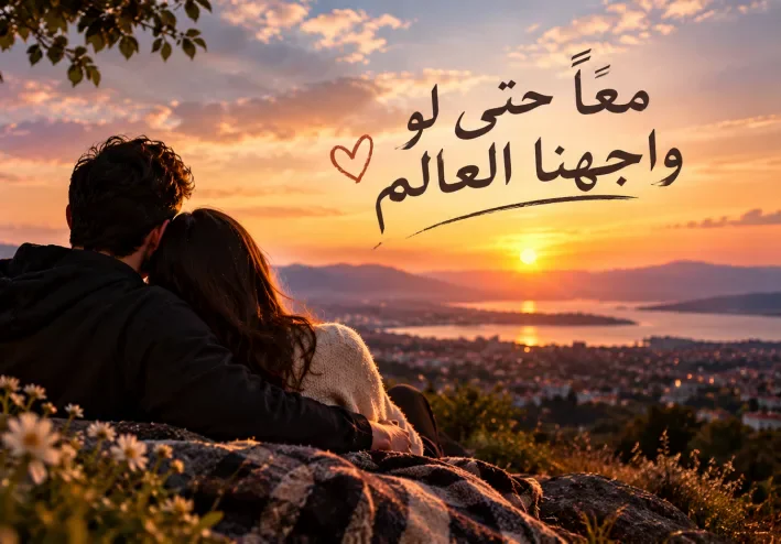 معا حتي لو واجهنا العالم.