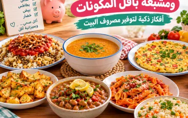 7 وجبات اقتصادية ومشبعة بأقل المكونات.. أفكار توفر في مصروف البيت