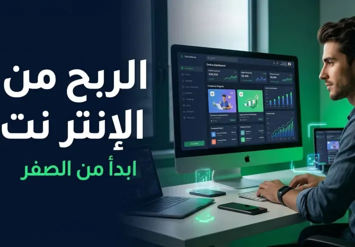الربح من الإنترنت: دليلك الشامل لتحويل مهاراتك إلى مصدر دخل حقيقي