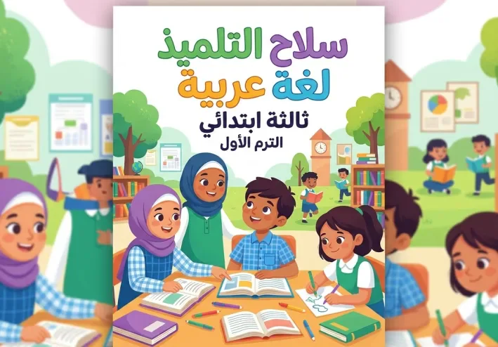 📘 تحميل كتاب سلاح التلميذ لغة عربية ثالثة ابتدائي 2027 PDF الترم الأول