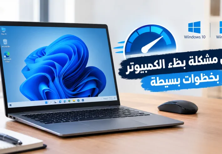 كيفية حل مشكلة بطء الكمبيوتر ويندوز 10 و11 بخطوات بسيطة