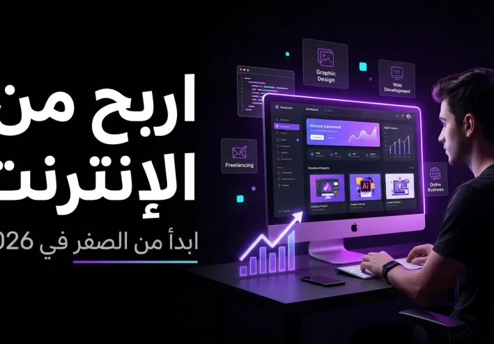 الربح من الإنترنت في 2026: كيف تحوّل مهاراتك إلى مصدر دخل حقيقي؟