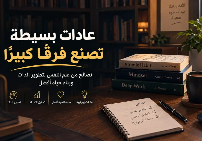عادات بسيطه تصنع فرقا كبيرا