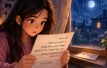 🌙 سر الرسالة اللي وصلت من المستقبل