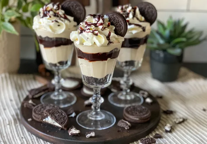 حلى الأوريو بالكريمة البارد 🍪🍫: وصفة سهلة بدون فرن بمذاق لا يُقاوم