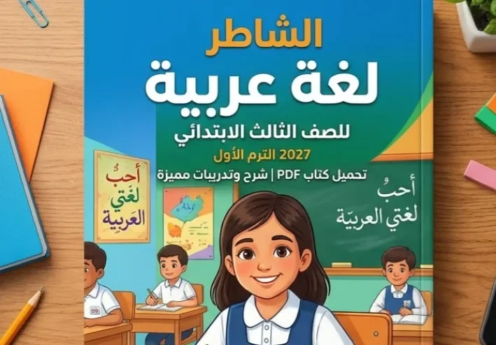 📥 تحميل كتاب الشاطر لغة عربية للصف الثالث الابتدائي 2027 PDF الترم الأول | شرح وتدريبات مميزة