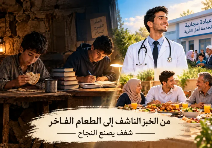 من الخبز الناشف إلى الطعام الفاخر شغف يصنع النجاح