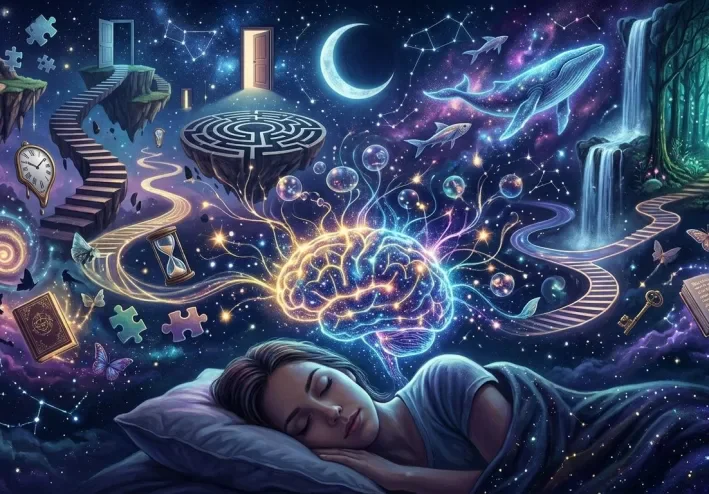 🧠 ليه بنحلم وإحنا نايمين؟ أسرار بيكشفها العلم عن عالم الأحلام
