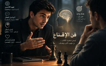 4 ركائز أساسية لتصبح شخصاً مقنعاً ومسموع الكلمة.