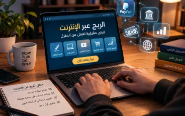 الربح من الإنترنت 2026: أفضل الطرق الحقيقية لكسب المال من المنزل للمبتدئين