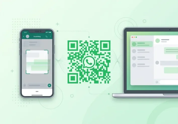 ازاي تستخدم واتساب ويب على الكمبيوتر خطوة بخطوة 2026
