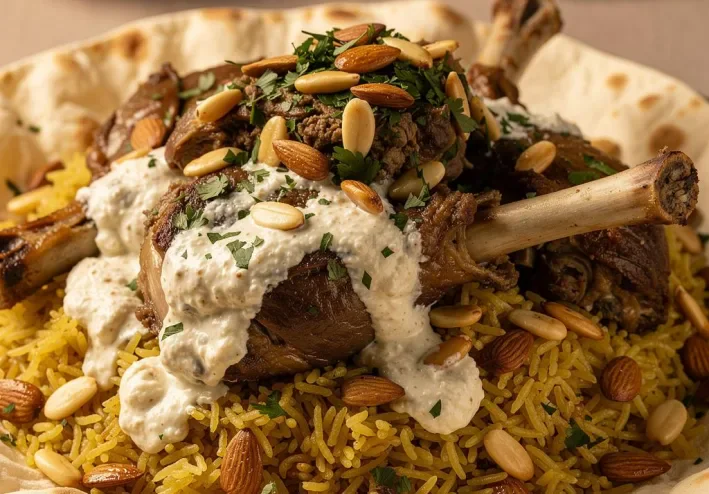 سر المنسف الأردني الأصيل.. طريقة تحضير اللحم والجميد بطعم لا يُقاوم!