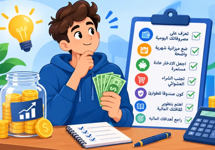 كيف تدير أموالك بذكاء؟ نصائح بسيطة لحياة مالية أفضل