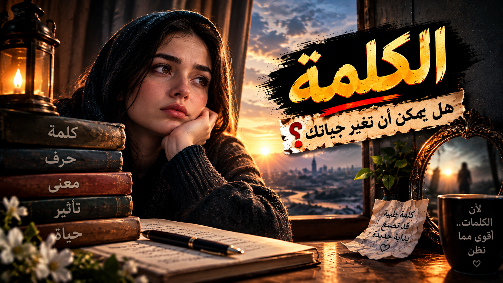 # الكلمة.. قد ترفع إنسانًا للسما أو تكسره من غير ما تحس!