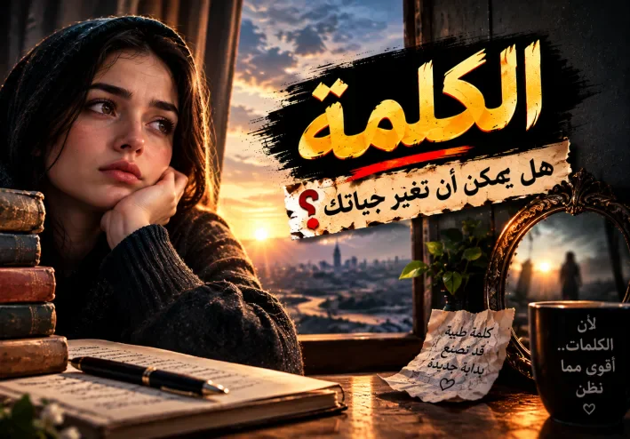 # الكلمة.. قد ترفع إنسانًا للسما أو تكسره من غير ما تحس!